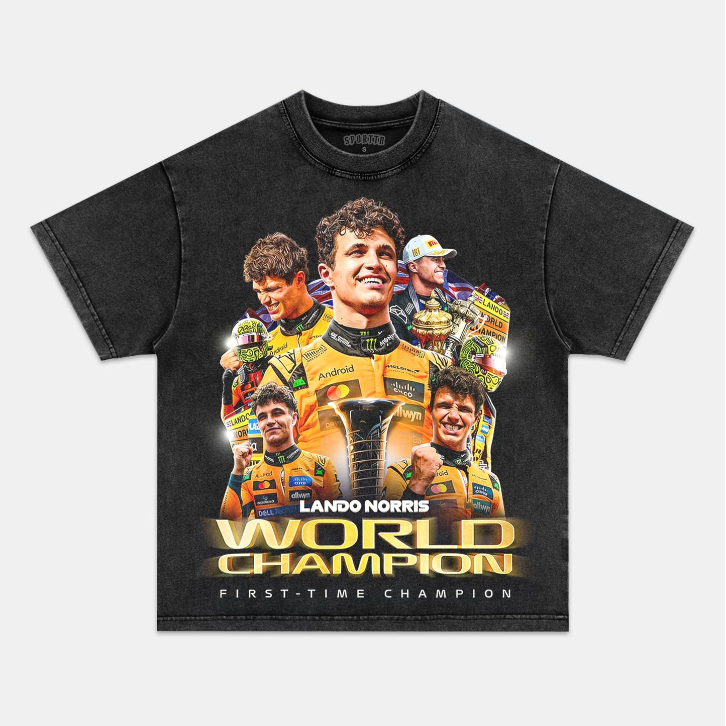 LANDO NORRIS 2025 WORLD CHAMPION V3 TEE