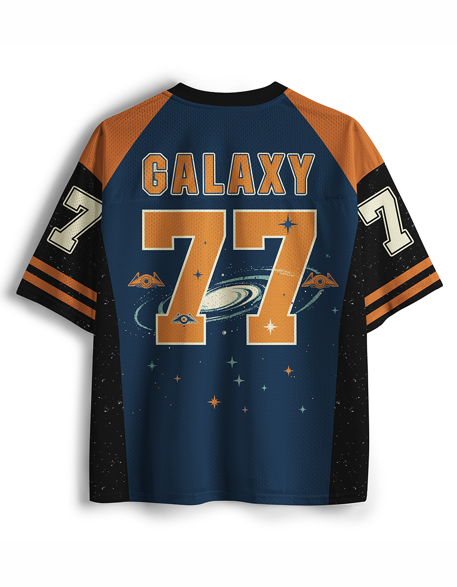 Maillot en mesh style années 70 TheRetroTee Orbital Launch Program