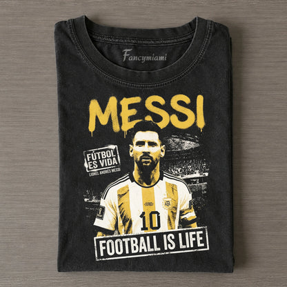 SOUTH AMERICA FOOTBALL GLORY MOMENT VINTAGE TEE
