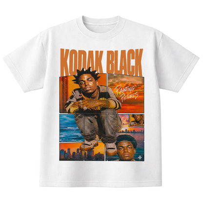 T-shirt vintage "Painting Pictures" de Kodak Black