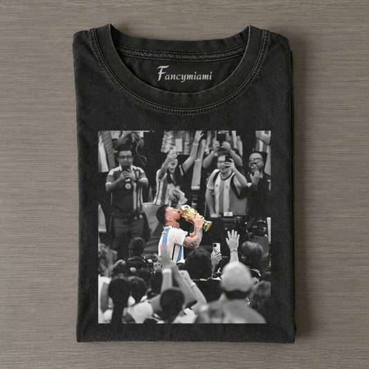 SÜDAMERIKA FUSSBALL GLANZMOMENT VINTAGE T-SHIRT