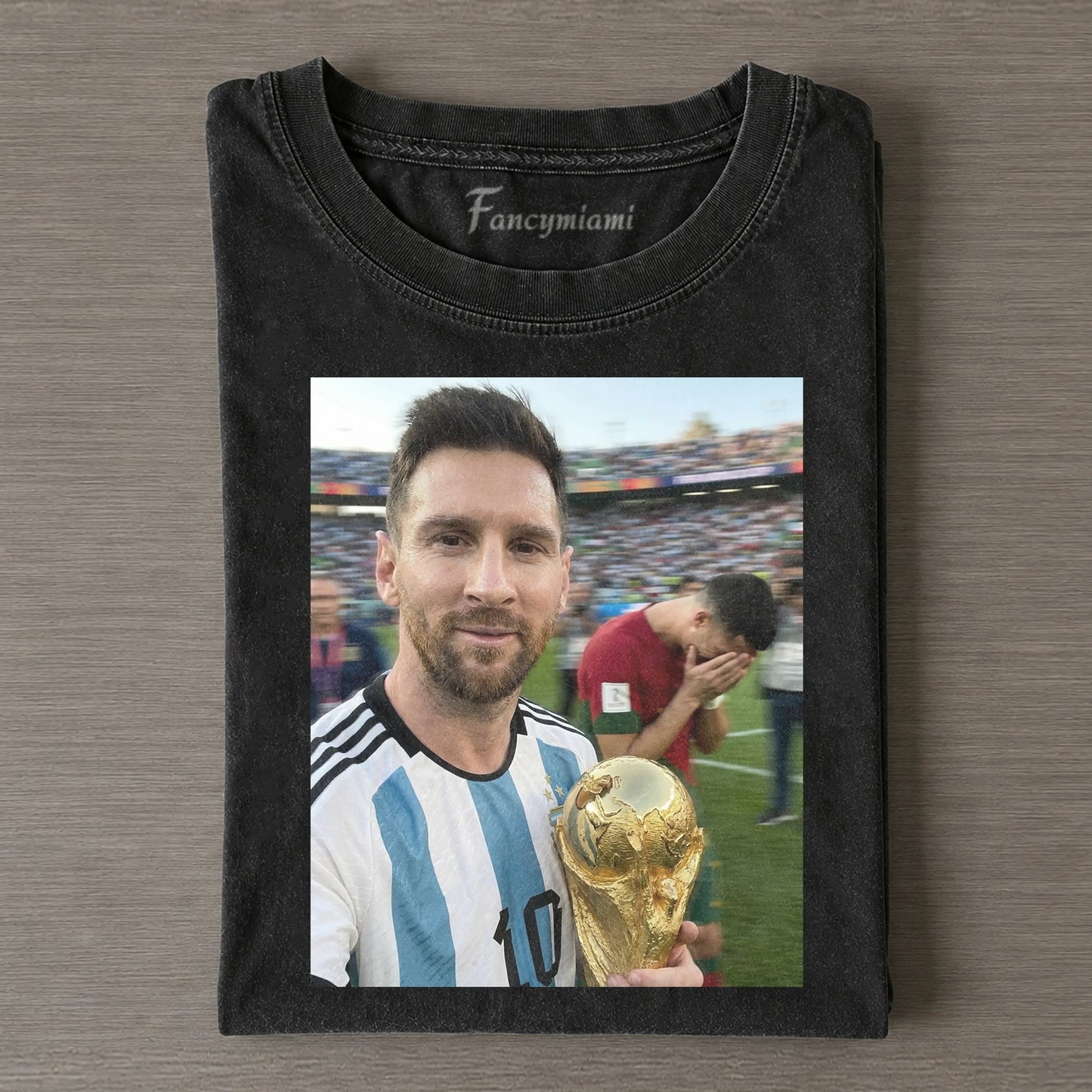 T-SHIRT VINTAGE GLOIRE DU FOOTBALL SUD-AMÉRICAIN