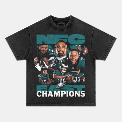 EAGLES 2025 NFC EAST CHAMPIONS  TEE