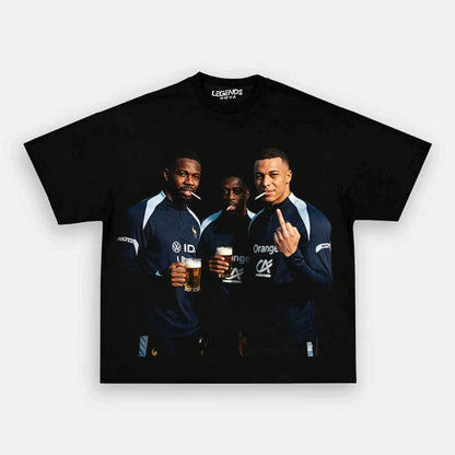 Kylian Mbappé & Ousmane Dembélé & Marcus Thuram France 2026 T-shirt