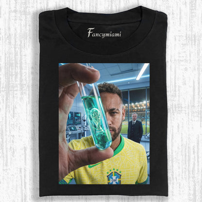 VINTAGE SOCCER STAR DISTRESSED GRAPHIC TEE