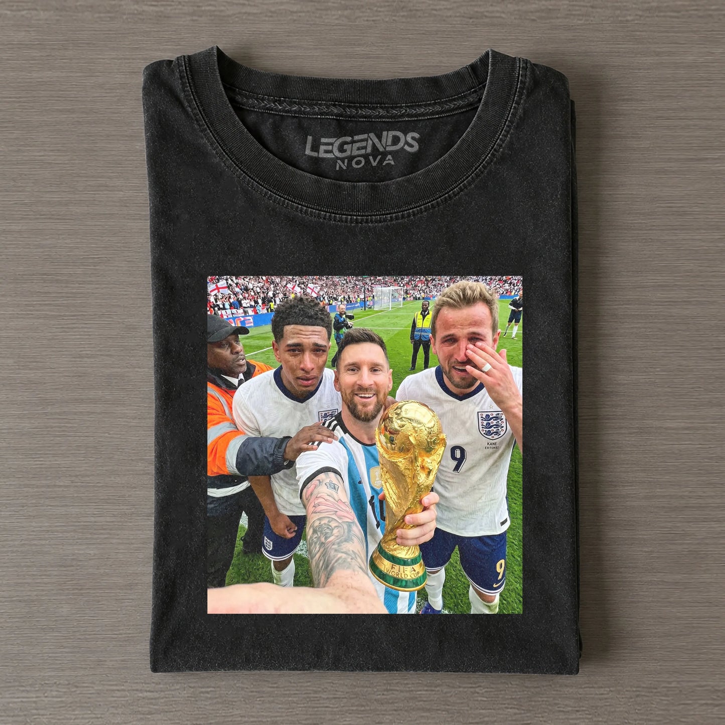 Bellingham, Kane & Messi World Cup Funny T-shirt