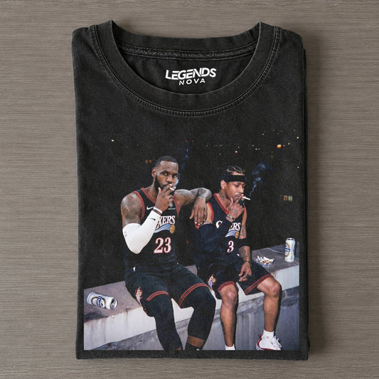 LeBron James & Allen Iverson Tee