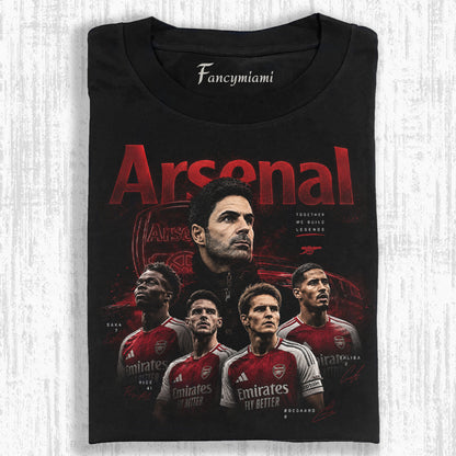 TEE DÉLAVÉ « VINTAGE FOOTBALL CHAMP SQUAD »