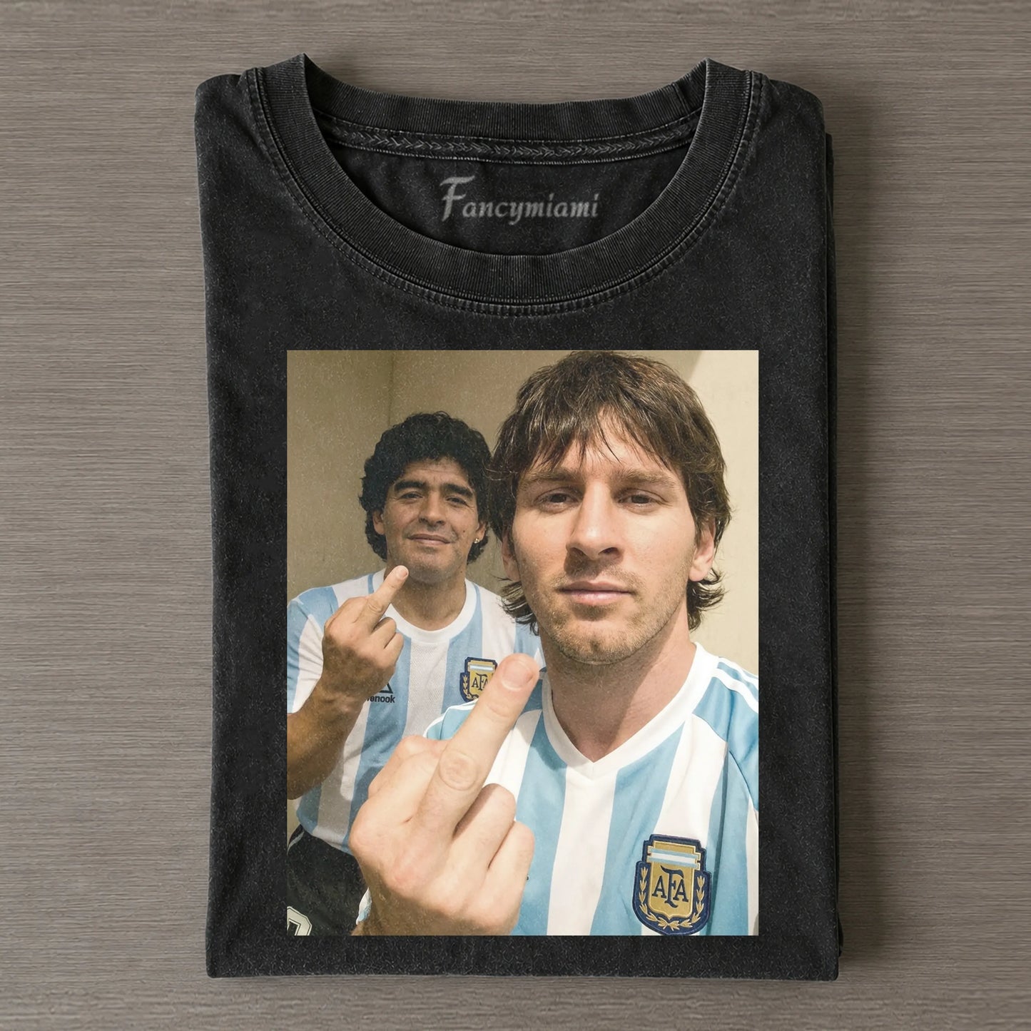 SOUTH AMERICA FOOTBALL GLORY MOMENT VINTAGE TEE