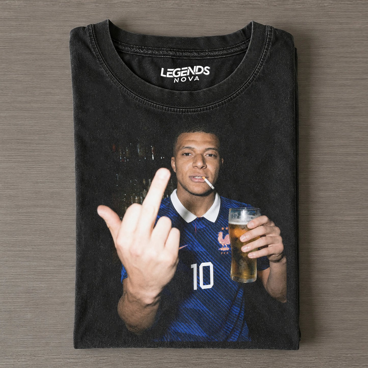 Kylian Mbappe 2026 Vintage Tee