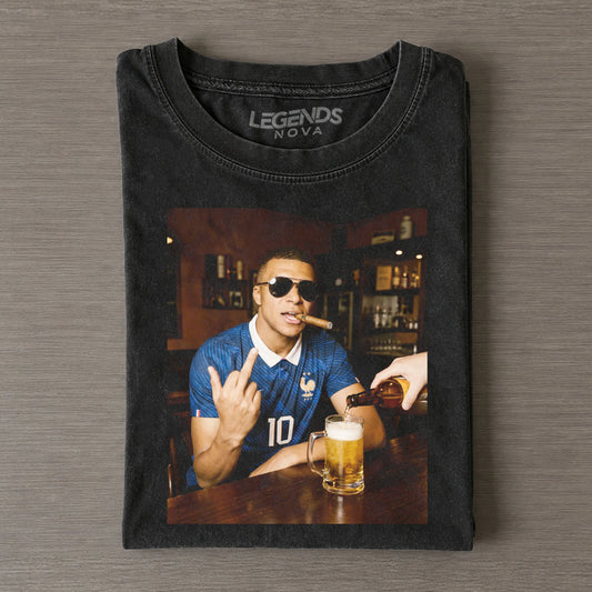 Kylian Mbappé France Funny Vintage Tee