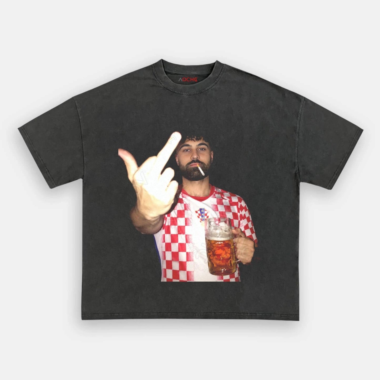 Kroatien Fußball-Style T-Shirt