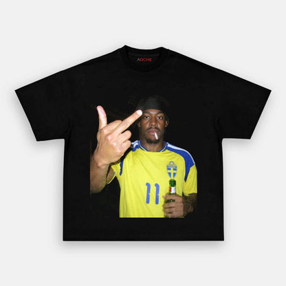 T-shirt style football Suède 7