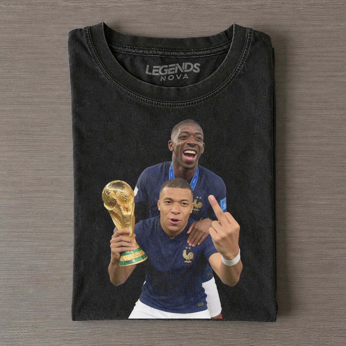 Kylian Mbappé & Ousmane Dembélé France 2026 World Cup Vintage T-Shirt