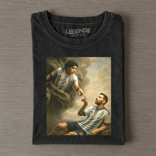Diego Maradona & Messi Argentina Legends T-shirt