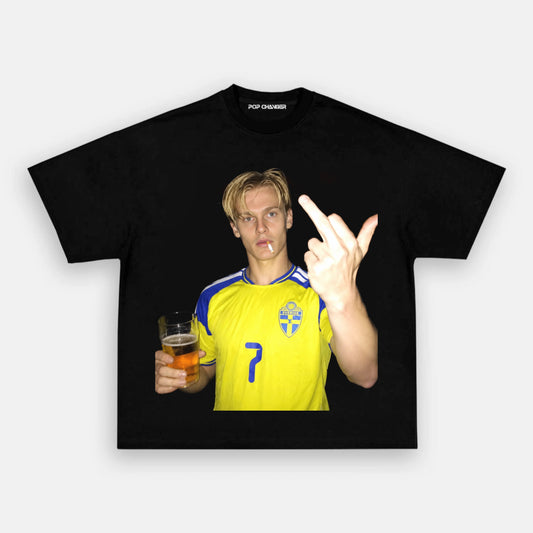 Sweden Football Style Tee 5
