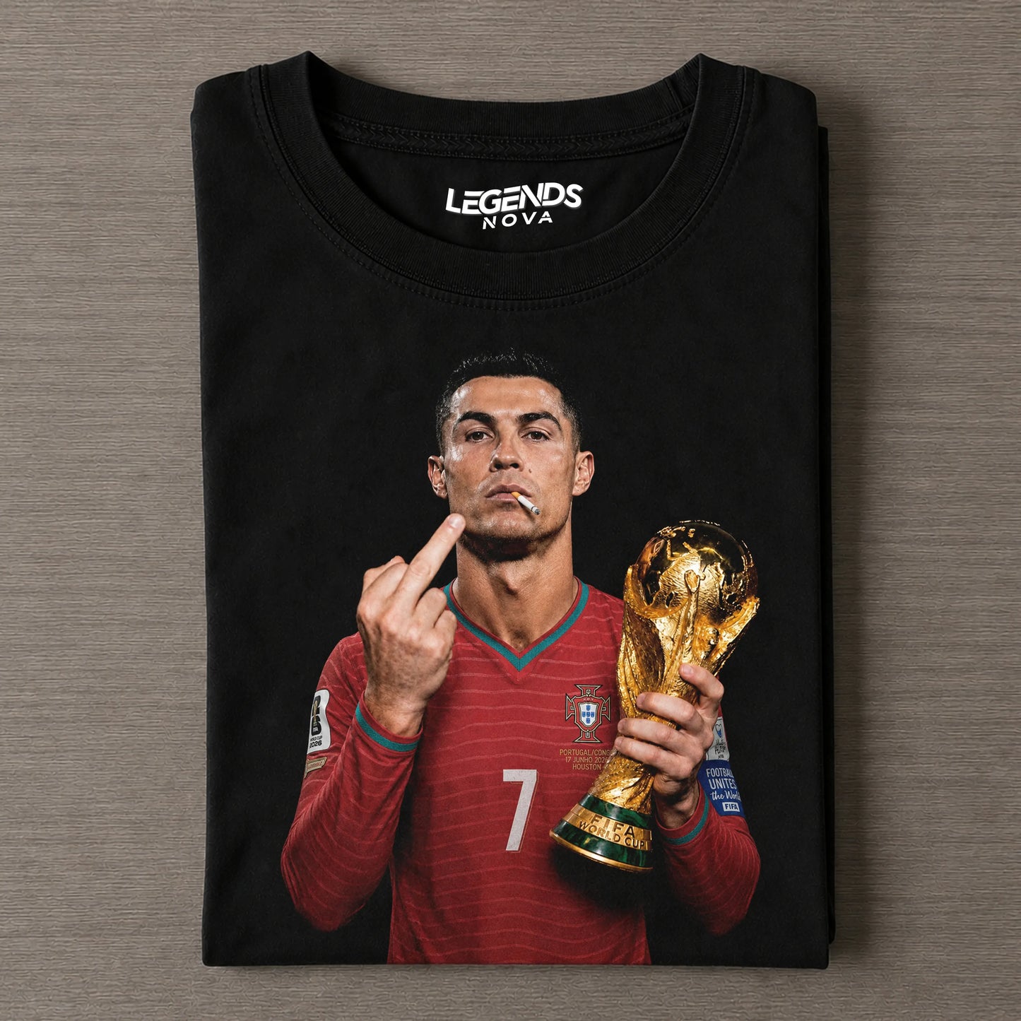 Cristiano Ronaldo 2026 Vintage TEE