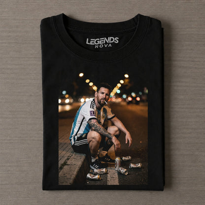 Argentina Messi funny Vintage Tee