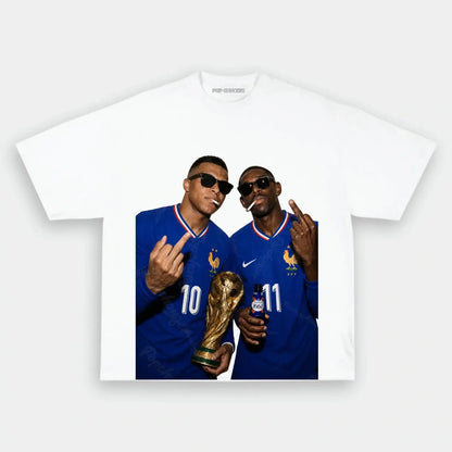 Frankreich Fußball-Team T-Shirt 4.0