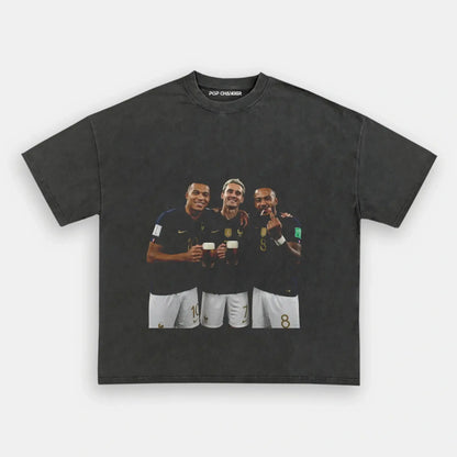 Frankreich-Nationalmannschafts-T-Shirt 3