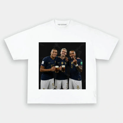 Frankreich-Nationalmannschafts-T-Shirt 3