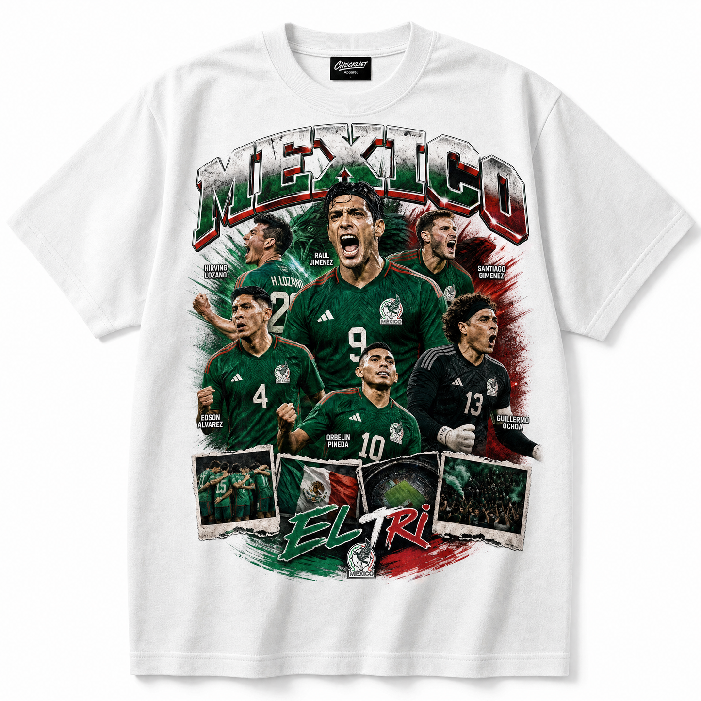 Mexique El Tri Coupe du Monde 2026 T-shirt