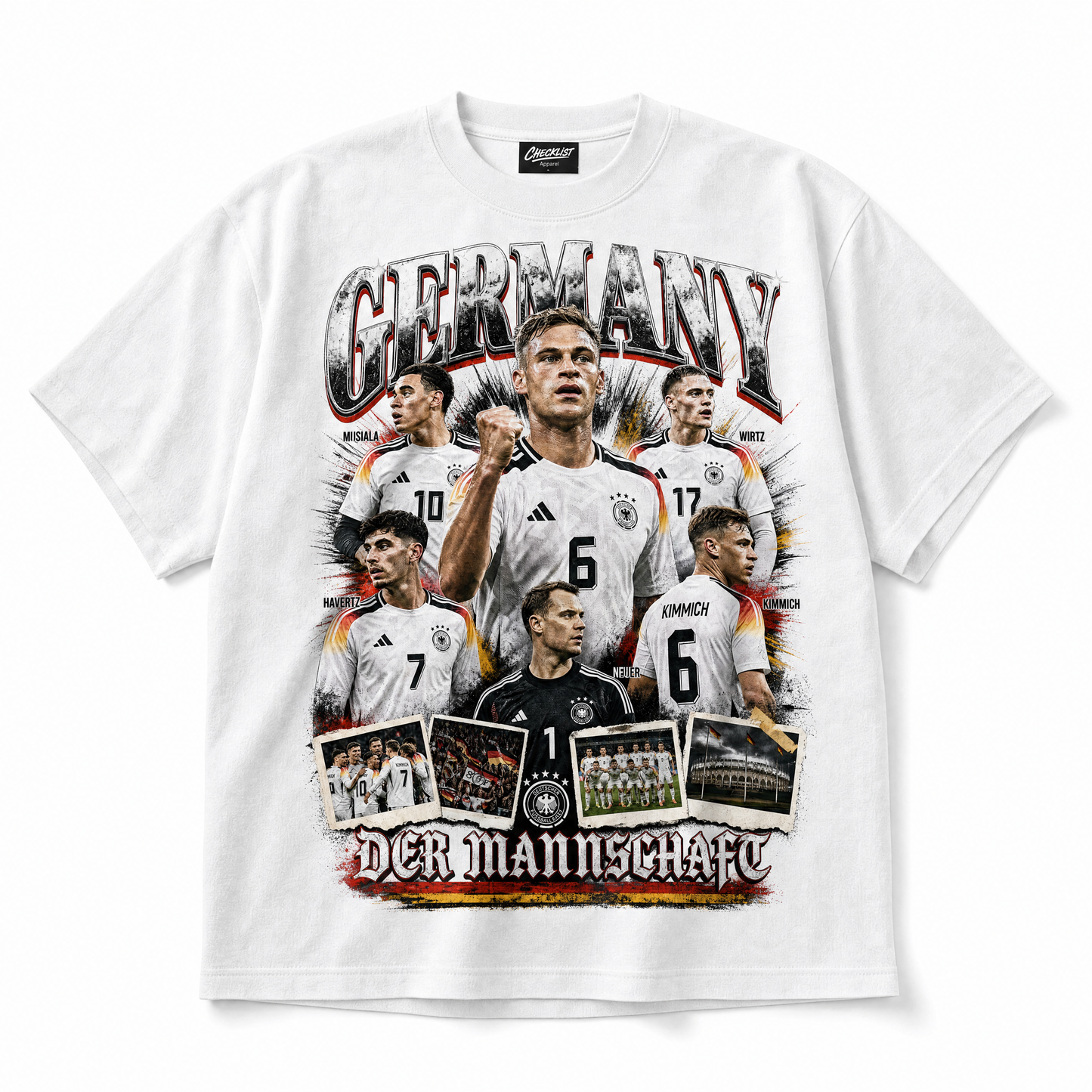 Allemagne Der Mannschaft Coupe du Monde 2026 T-shirt