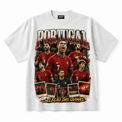 Portugal Seleção das Quinas Weltmeisterschaft 2026 T-Shirt