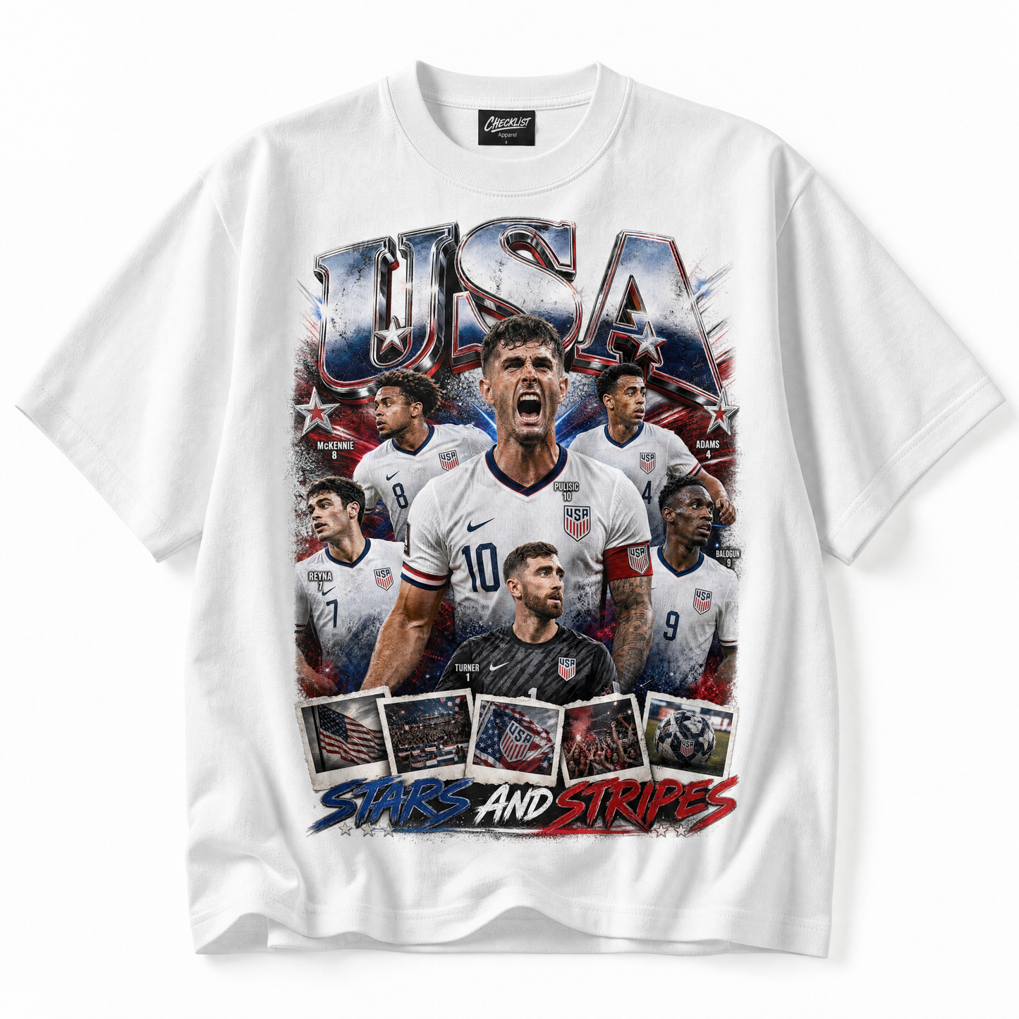 USA Stars & Stripes WM 2026 T-Shirt
