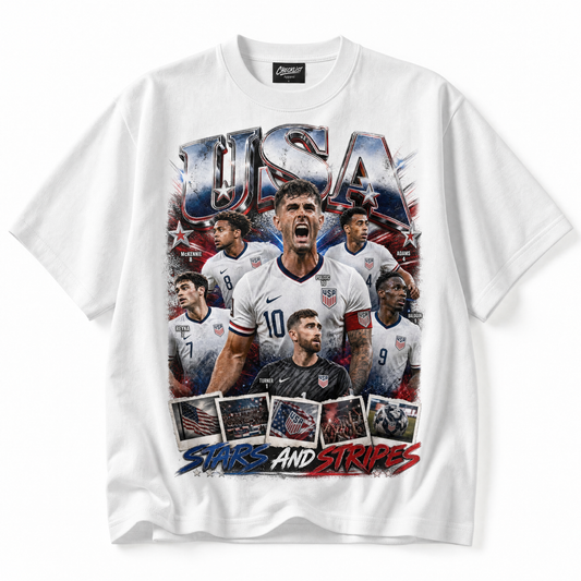 USA Stars & Stripes World Cup 2026 Tee