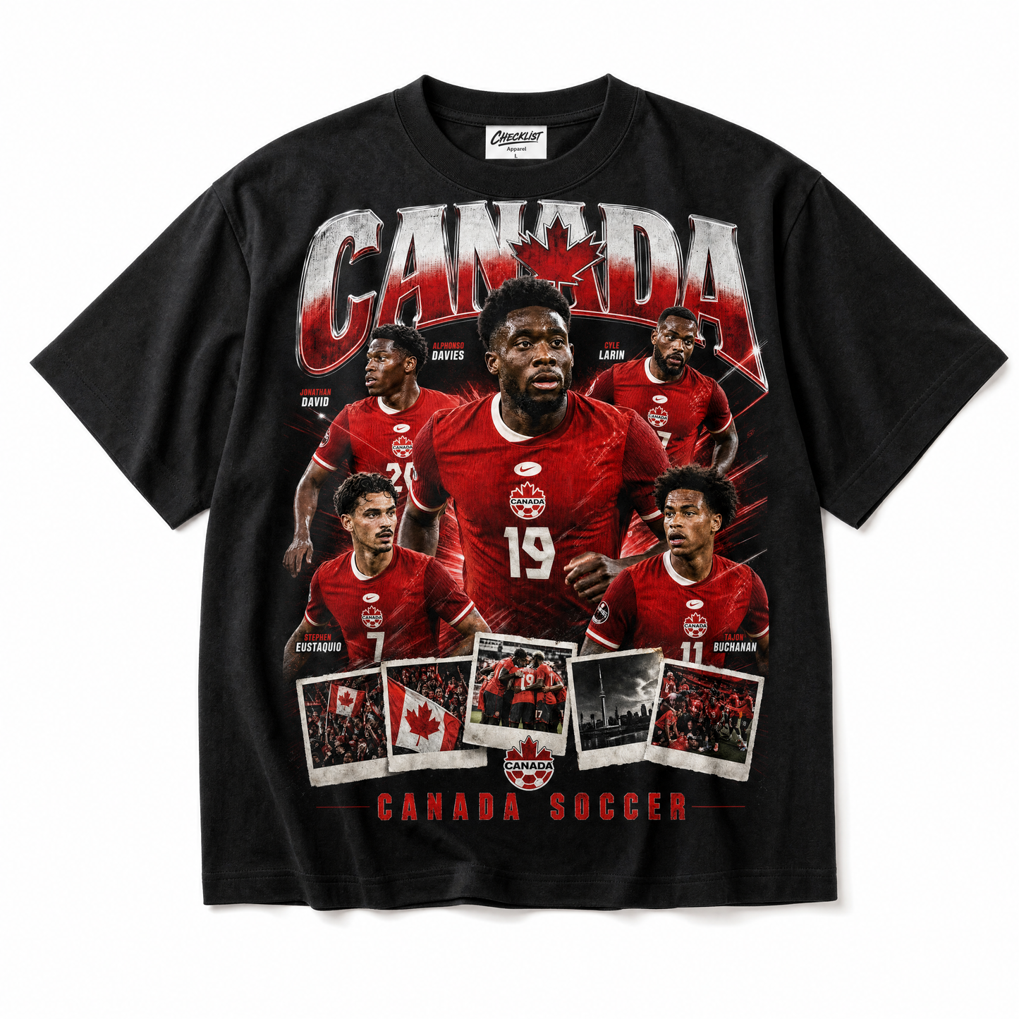 T-shirt Coupe du Monde 2026 Canada Soccer