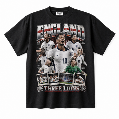 England Three Lions World Cup 2026 Tee