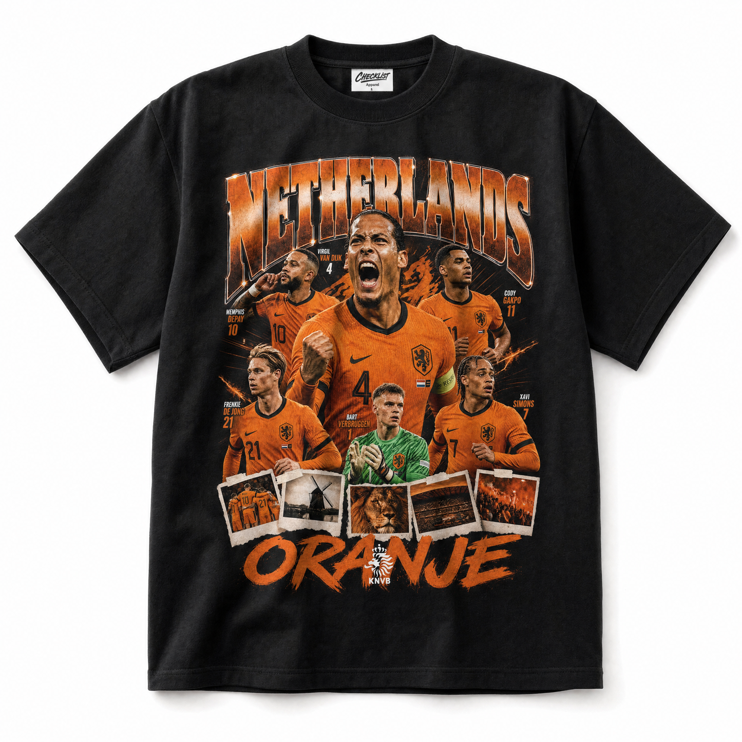T-shirt Pays-Bas Oranje Coupe du Monde 2026