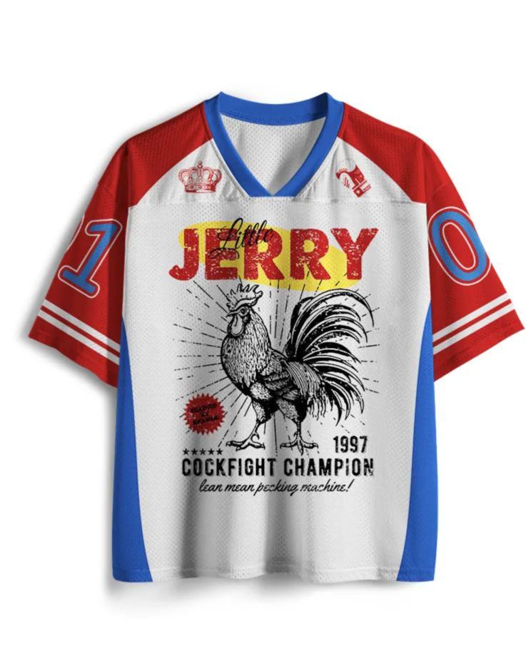 TheRetroTee Barnyard Champion 1990s Mesh Jersey