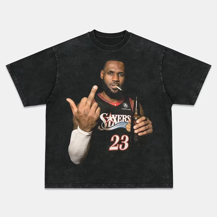 LBJ Philadelphia 76ers Graphic Tee V6