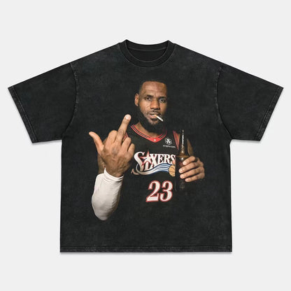 LBJ Philadelphia 76ers Graphic Tee V6