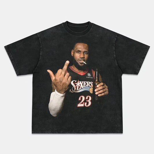 LBJ Philadelphia 76ers Graphic Tee V6