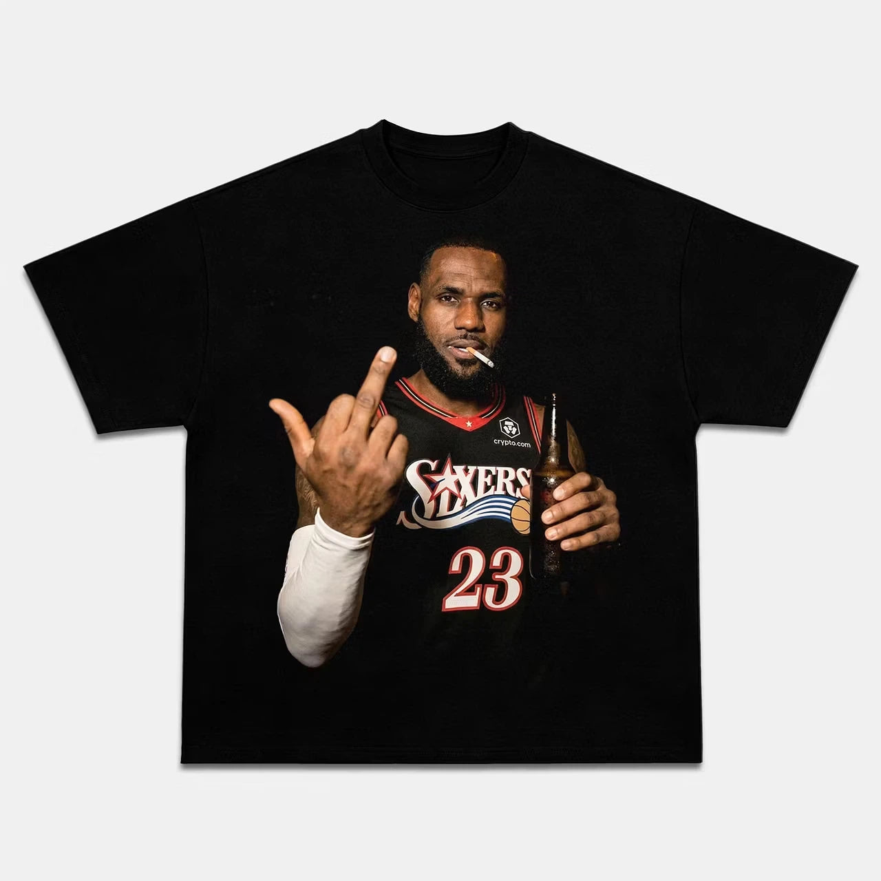 LBJ Philadelphia 76ers Graphic Tee V6