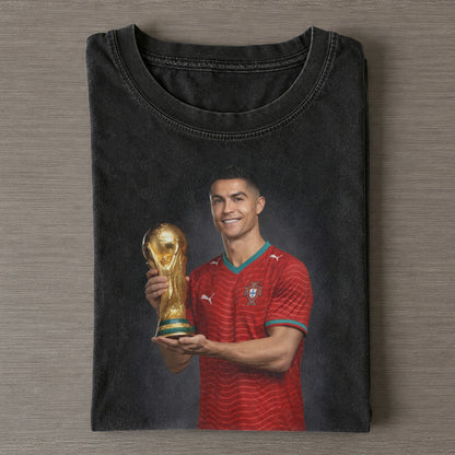 T-shirt vintage Cristiano Ronaldo