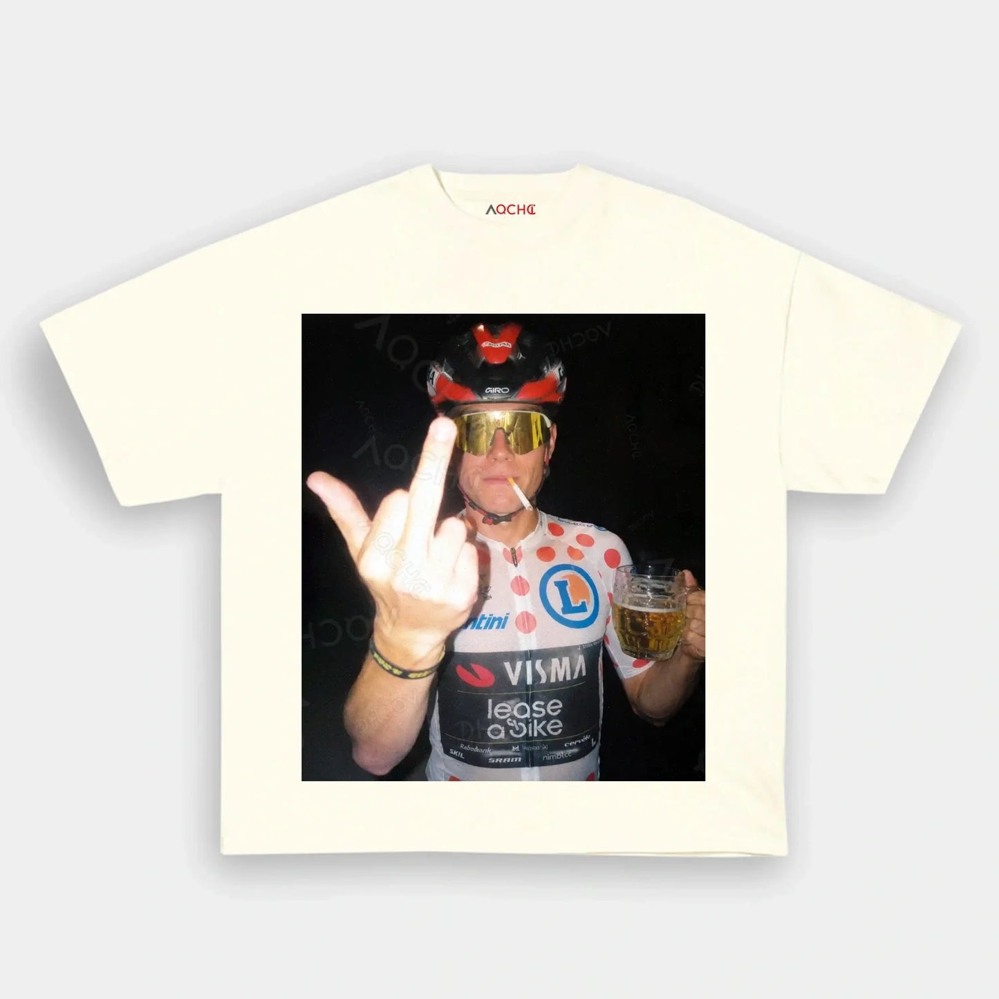 Jonas Vingegaard Polka Dot Jersey Tee 2