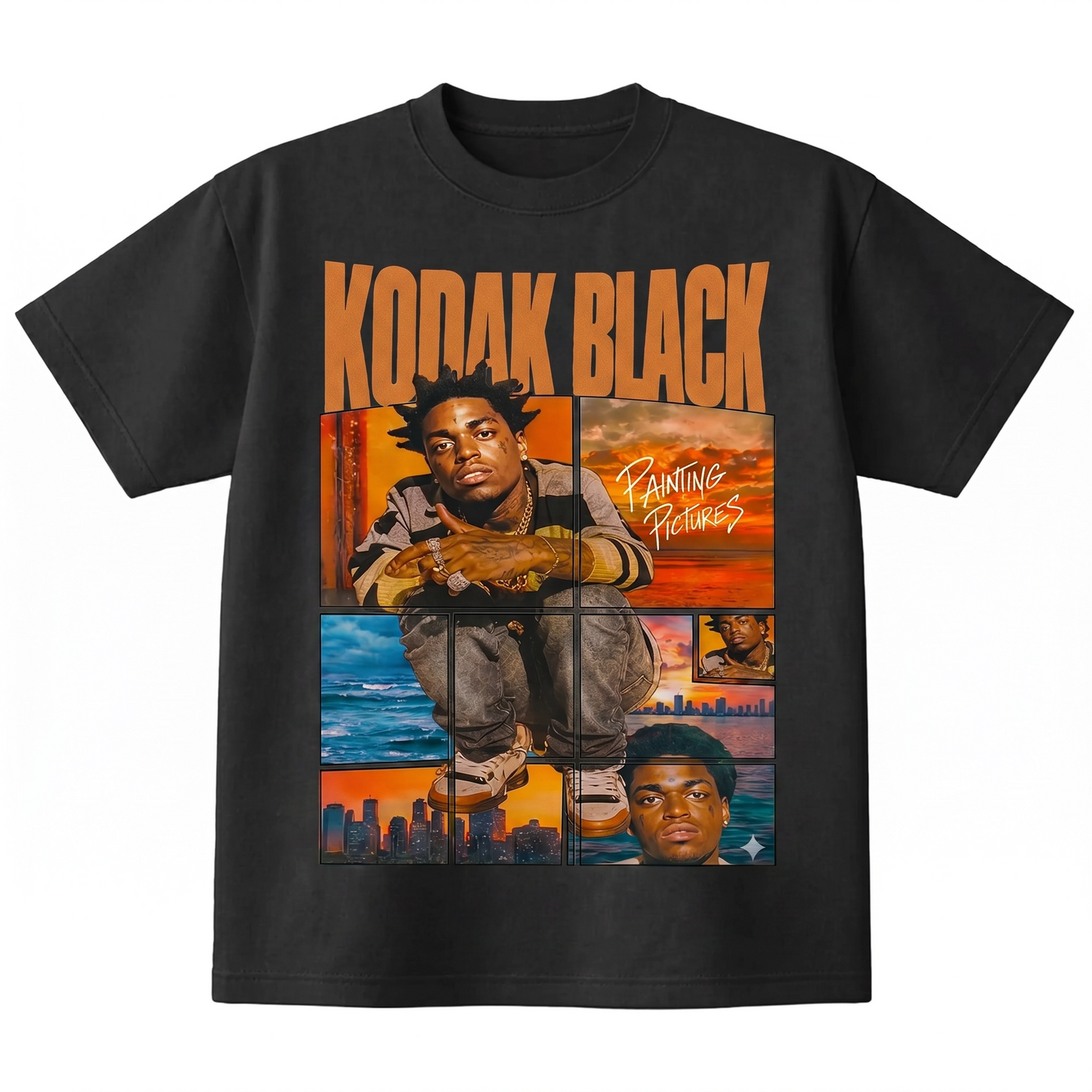 T-shirt vintage "Painting Pictures" de Kodak Black