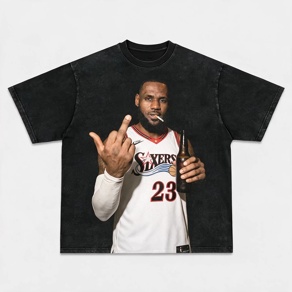 LBJ Philadelphia 76ers Graphic Tee V7