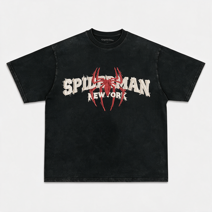 Vintage Superhero Style Graphic T-Shirt V7