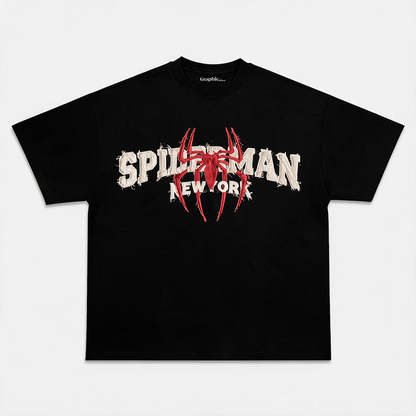 Vintage Superhero Style Graphic T-Shirt V7