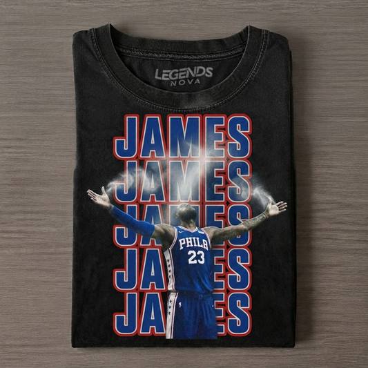 LBJ Philadelphia 76ers Graphic Tee V1