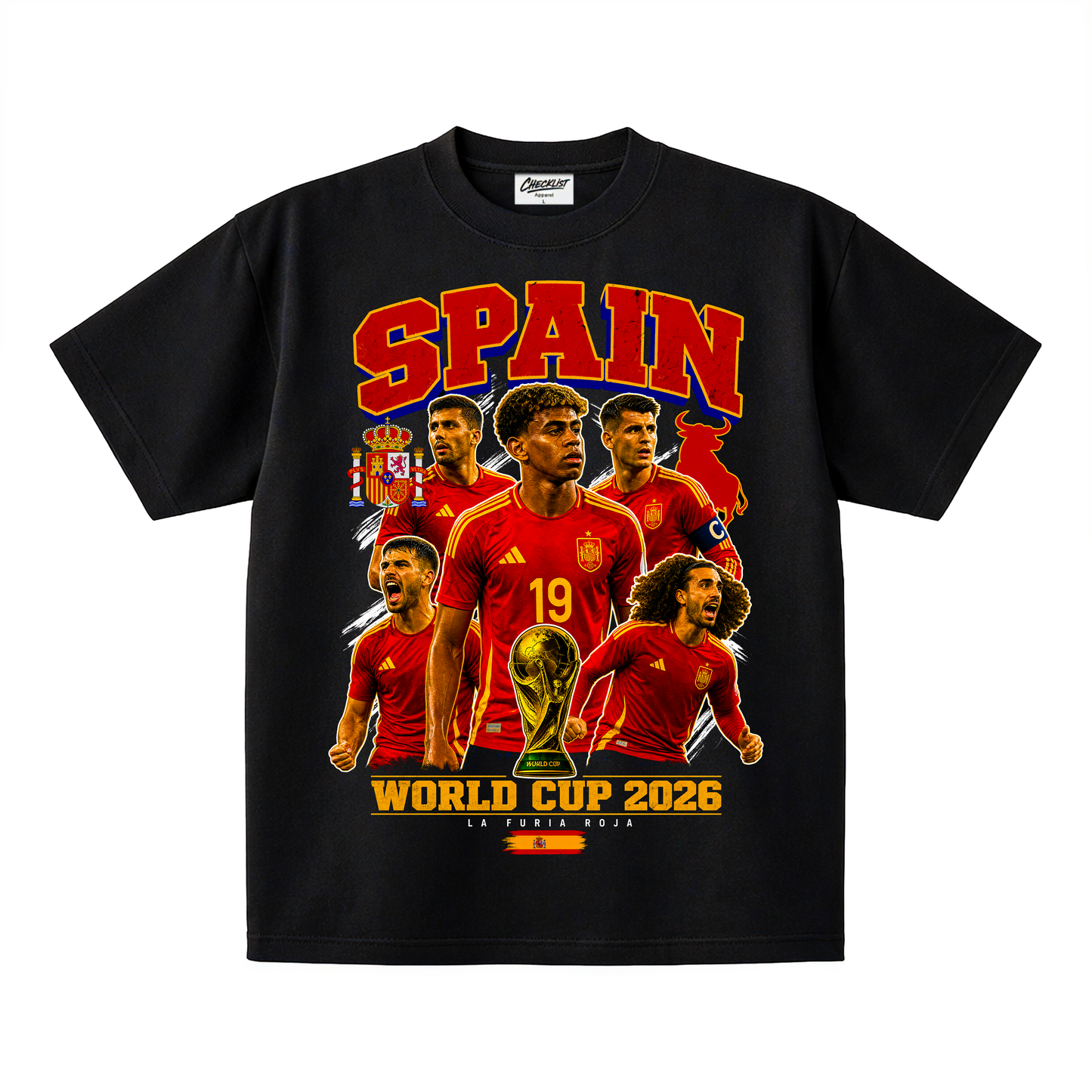 Spain World Cup 2026 Tee