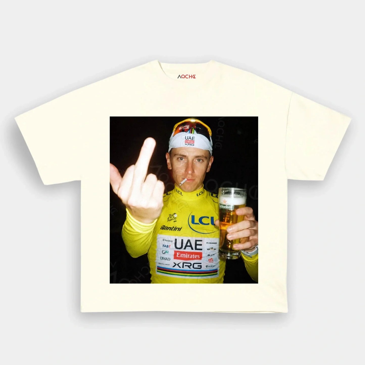 Tadej Pogačar Yellow Jersey Tee 1