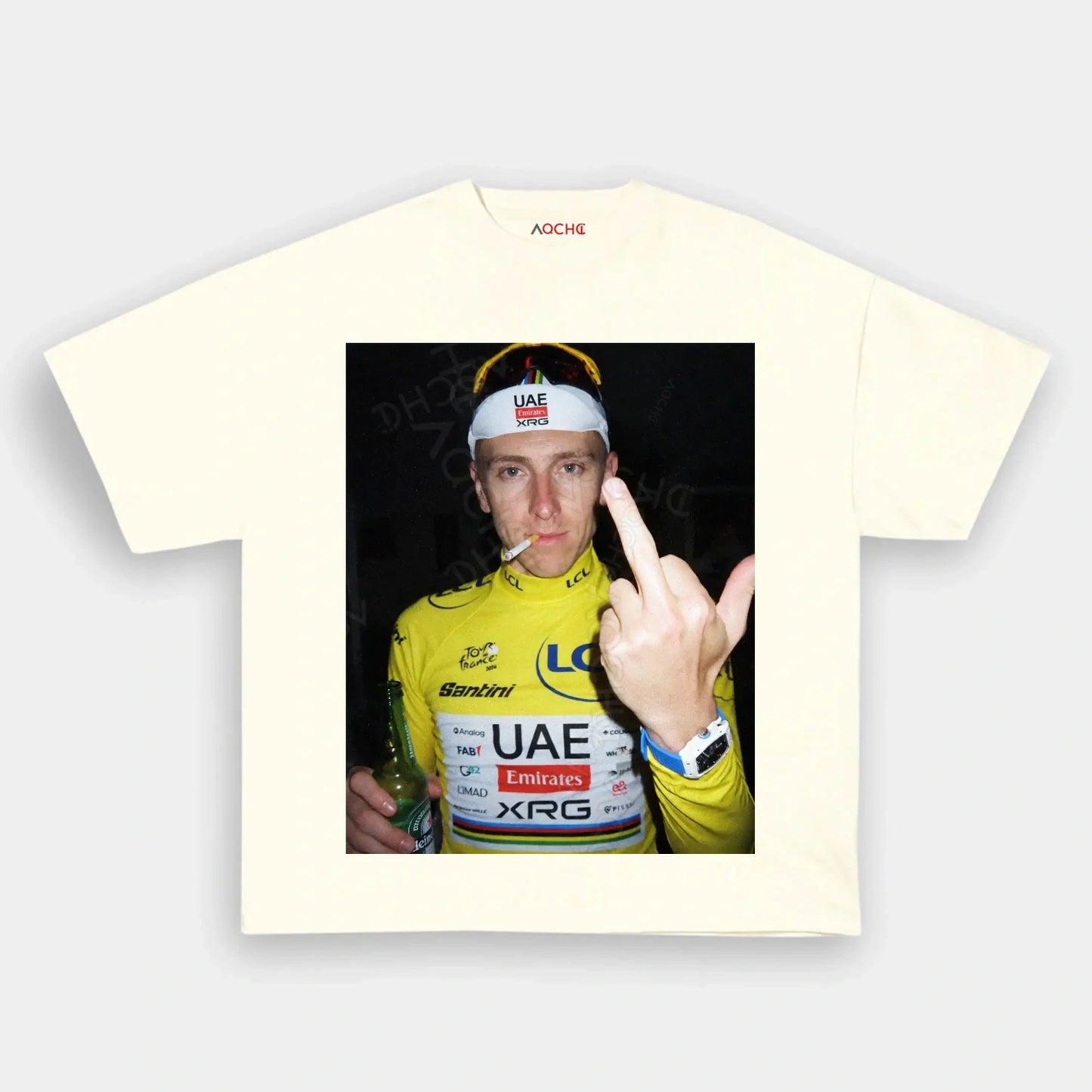 Tadej Pogačar Yellow Jersey Tee 2