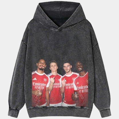 William Saliba ＆ Martin Odegaard ＆ Declan Rice ＆ Bukayo Saka Tee 3.0