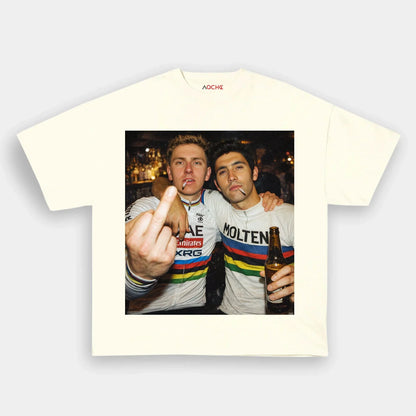 World Champions Together Merckx & Pogačar TEE 1